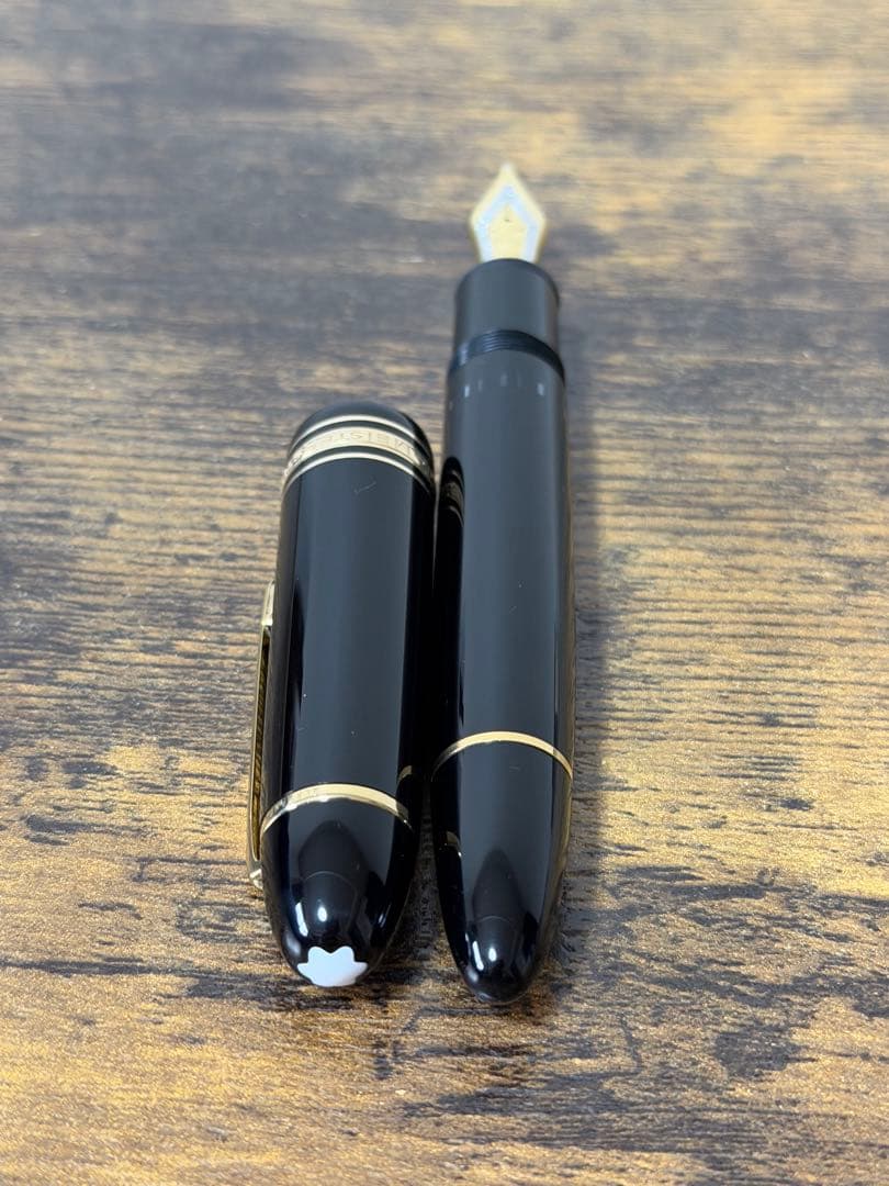 未使用に近い　149　BBニブ　18K ゴールド　三帯　ヘミングウェイ　万年筆