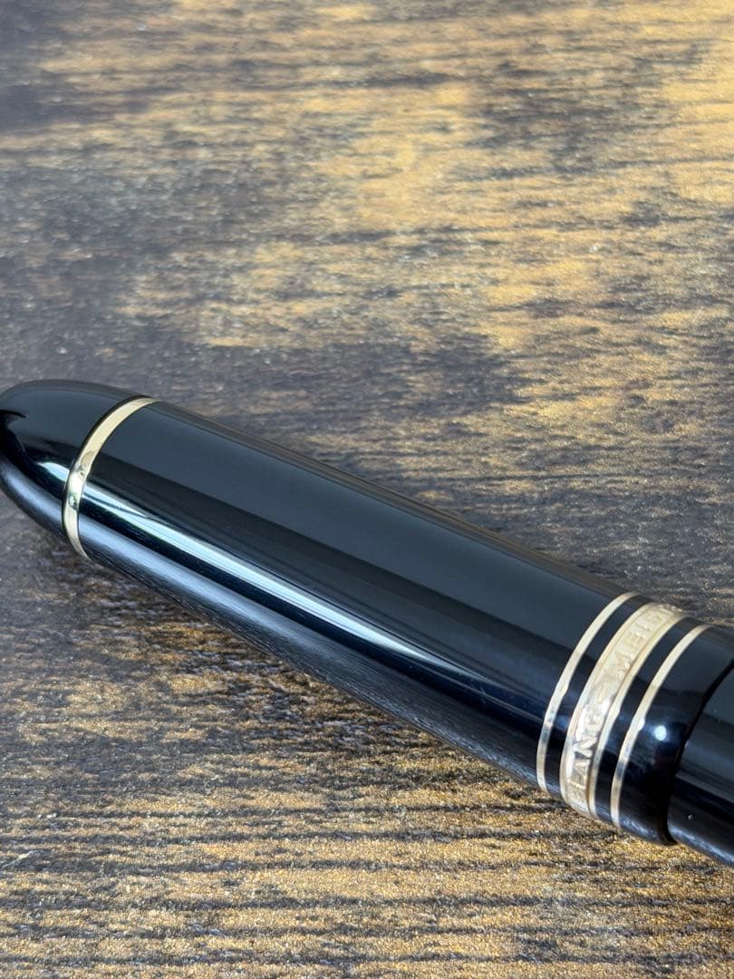 未使用に近い　149　BBニブ　18K ゴールド　三帯　ヘミングウェイ　万年筆