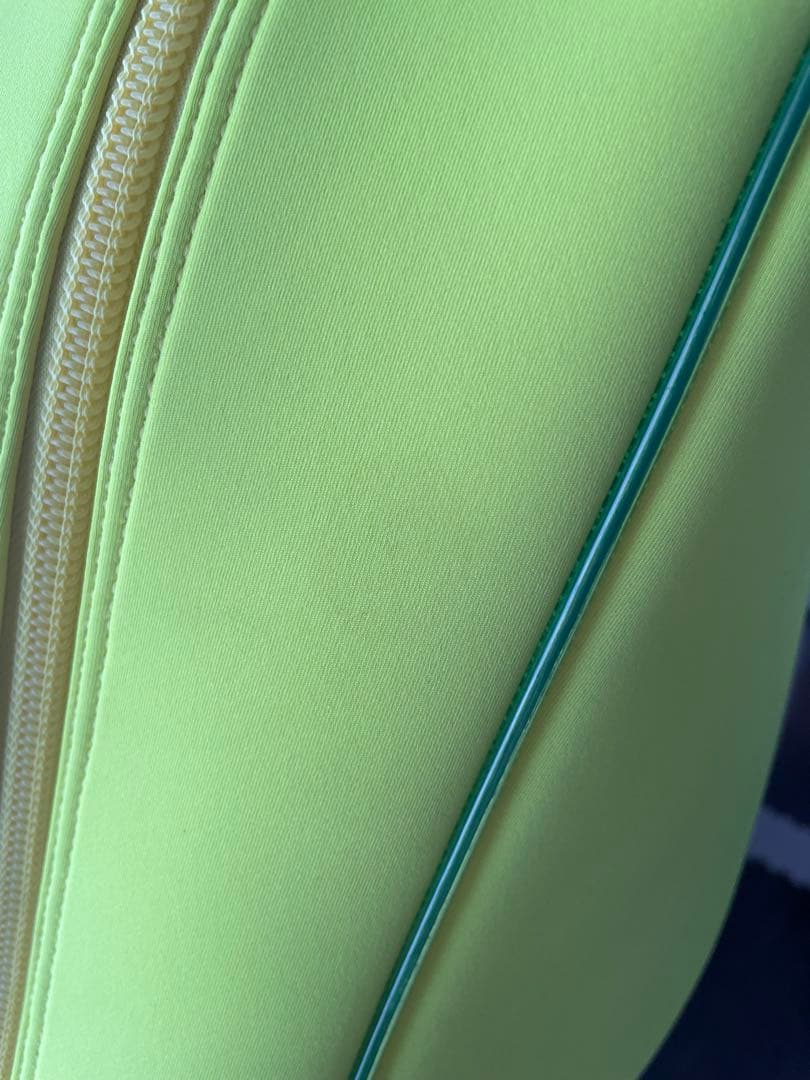 ムータマリン　キャディバッグ ネオンイエロー