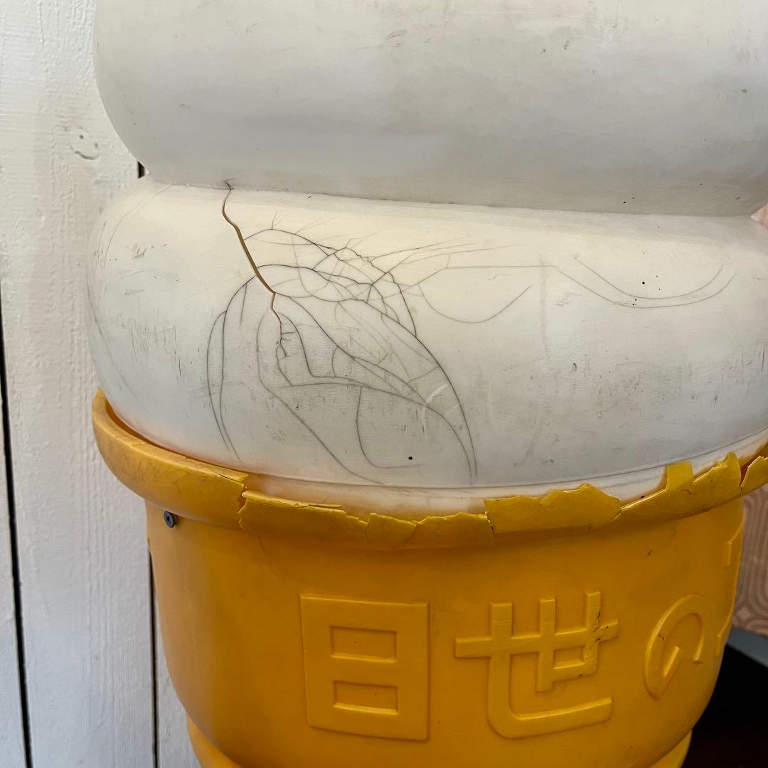 日世のコーン 店舗什器 昭和レトロ 非売品 ソフトクリーム アイスクリーム 看板