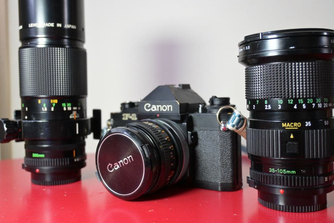 Canon New F-1 一眼レフカメラ レンズセット
