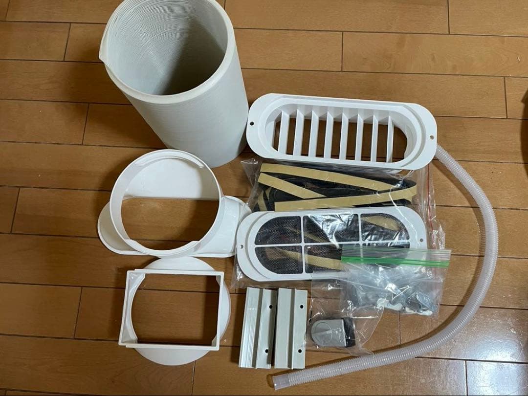 ✨️ほぼ未使用品✨️ 2025年猛暑対応モデル タンスのゲン スポットエアコン 白