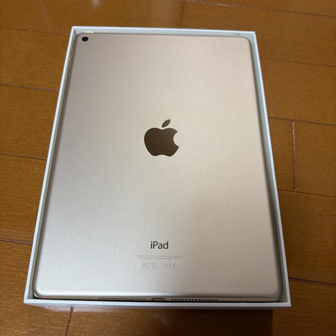 Apple iPad Air2 Wi-Fi 128GB ゴールド 箱・付属品付き