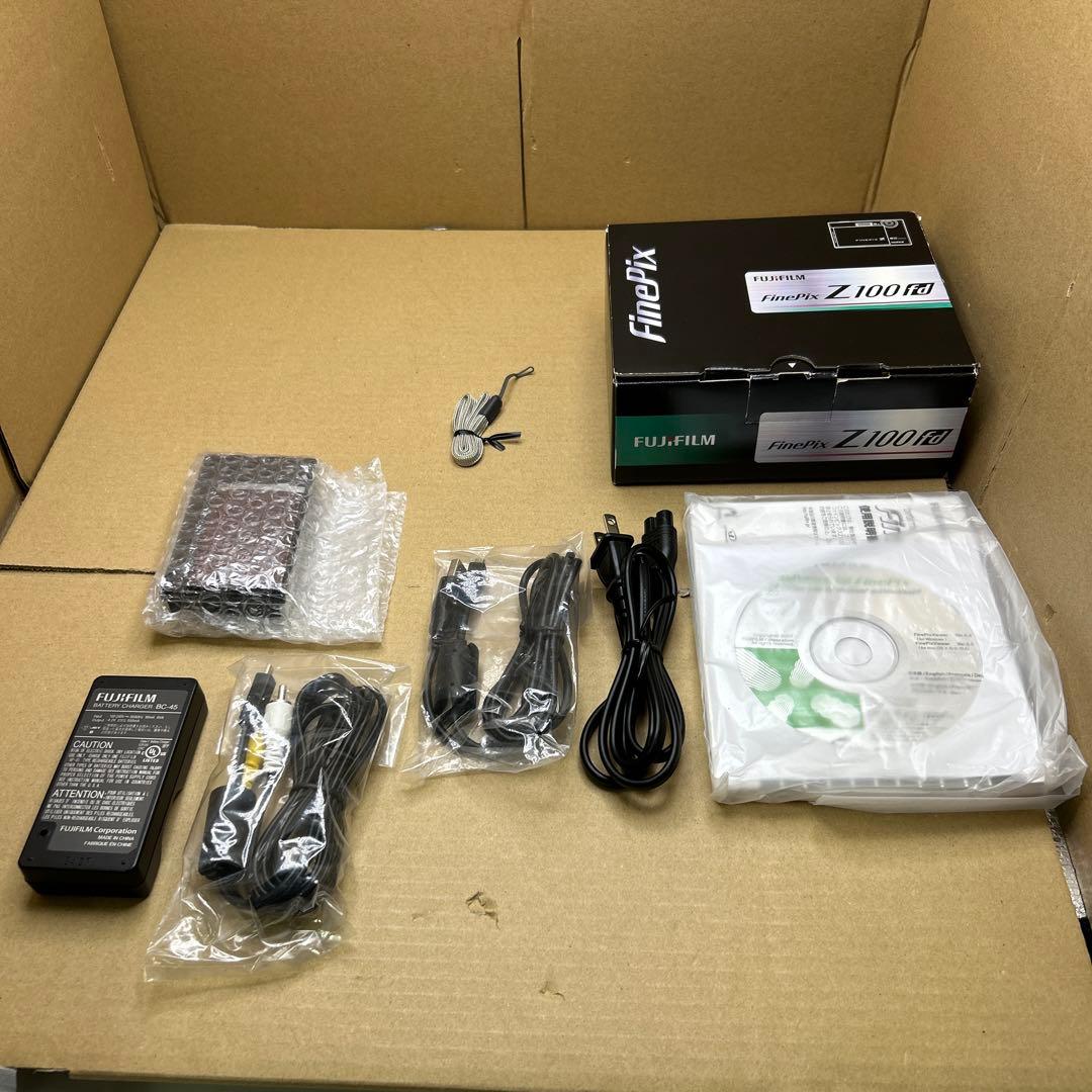 FUJIFILM デジタルカメラ FinePix Z100fd ブラウン