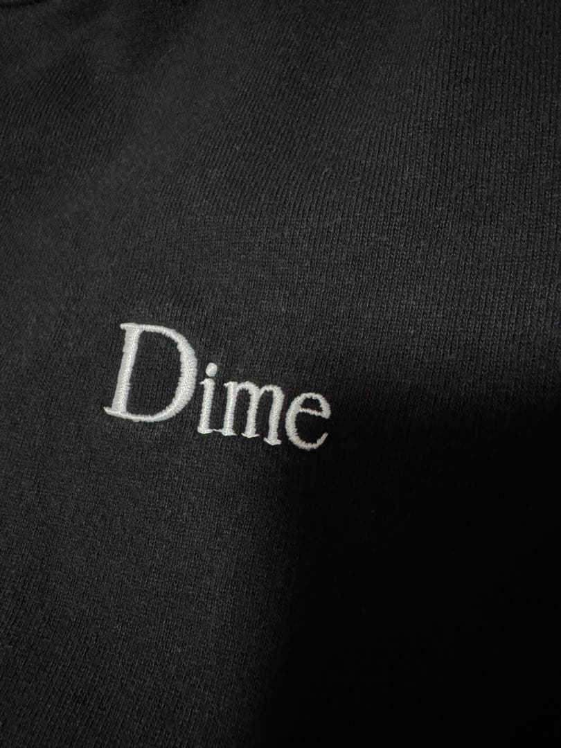 【最終価格】dime スウェット ダイム ブラック USA 【Mサイズ黒】