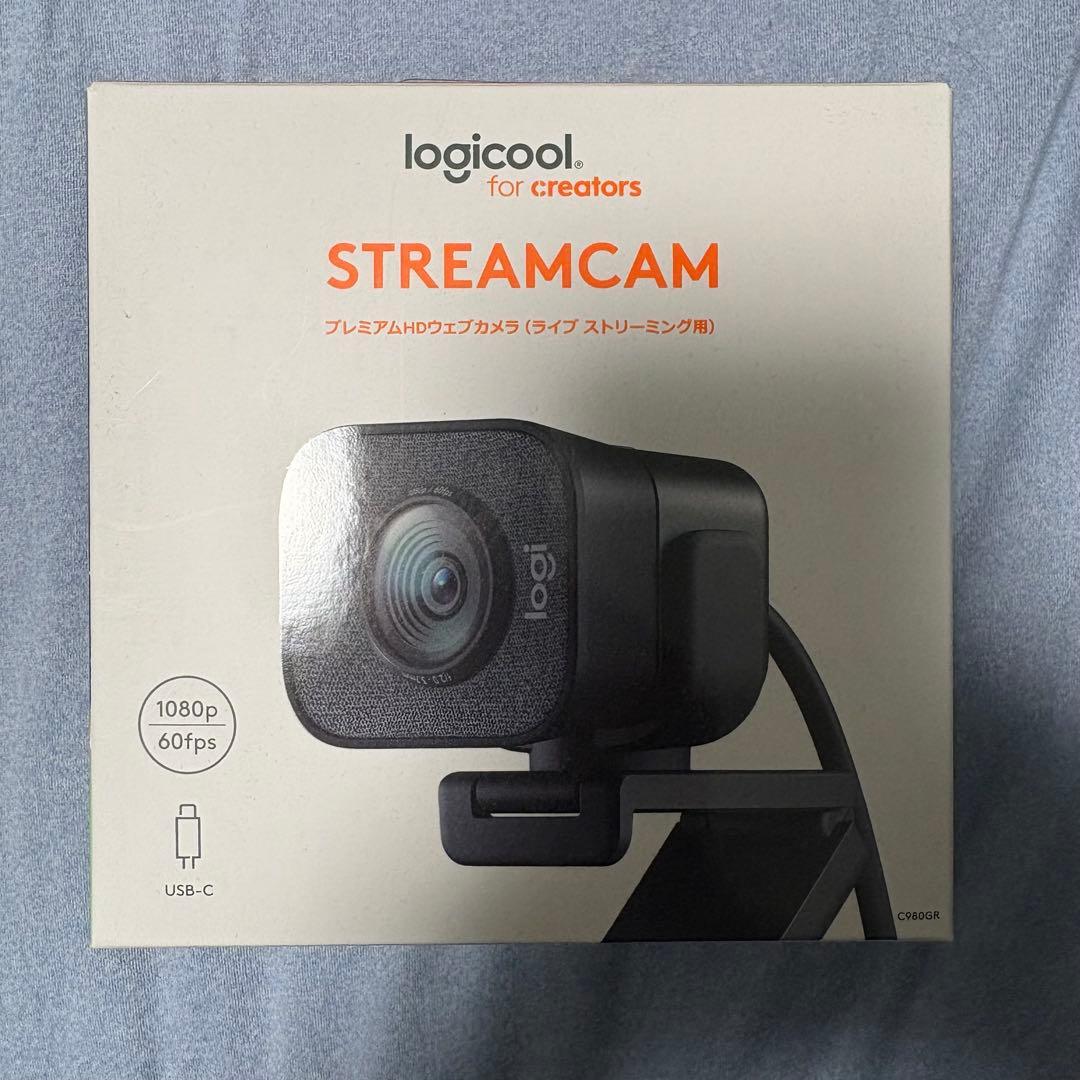 Webカメラ logicool STREAMCAM C980GR