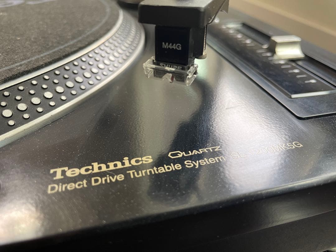 Technics SL-1200MK5G SHURE M44G 針付き
