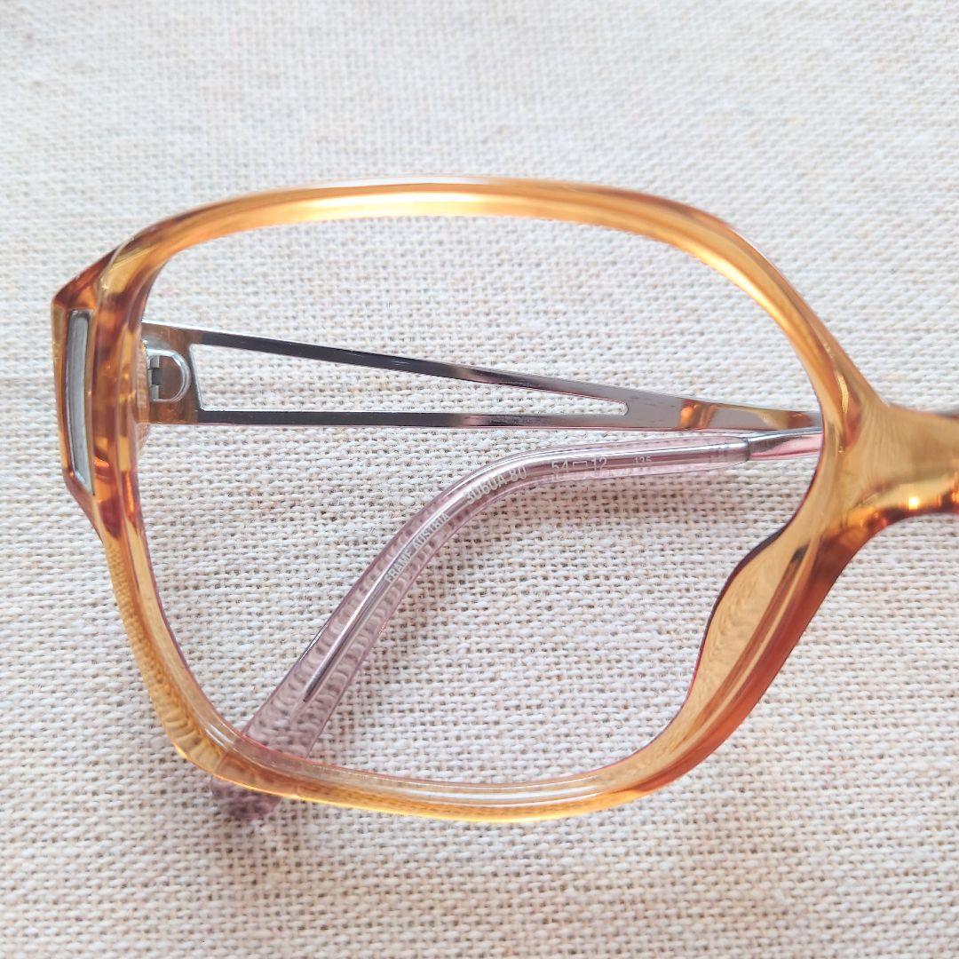 COBRA ヴィンテージフレーム+度無し薄型カラーレンズ 未使用