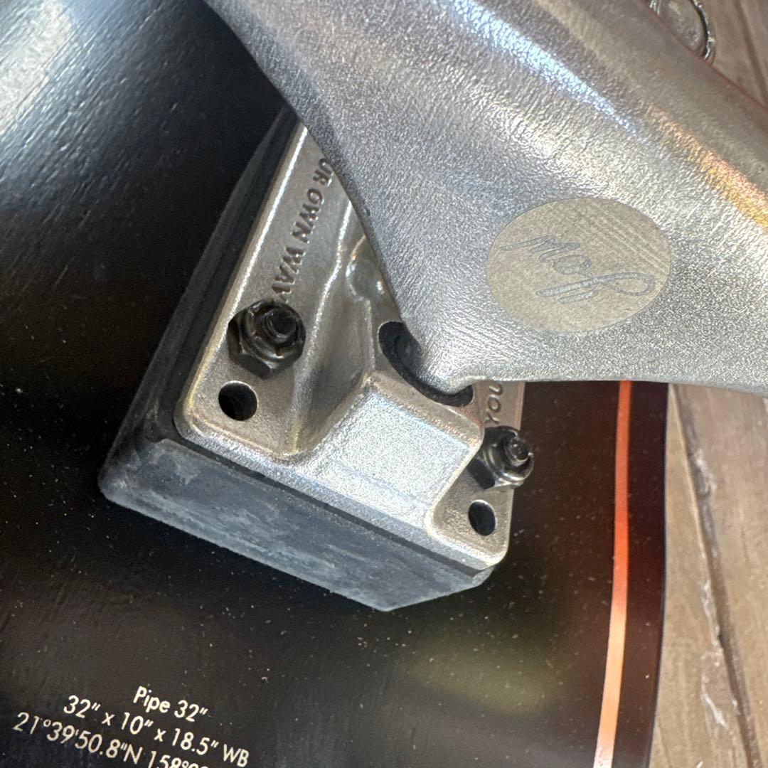 YOW ヤウスケートボード 32インチ コンプリートライトニングボルト