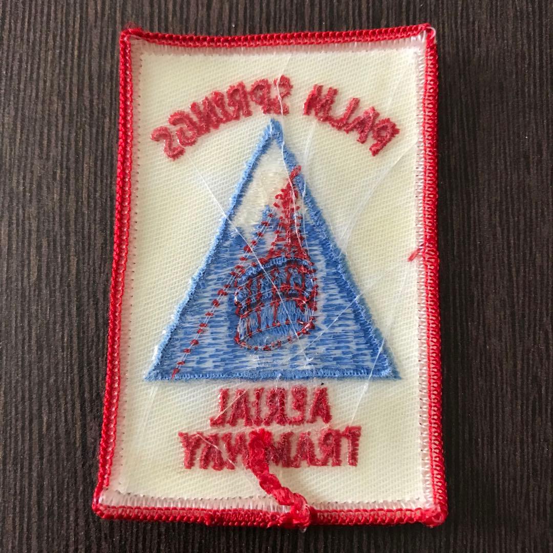 ヴィンテージ 刺繍 ワッペン  パームスプリングス・エリアル・トラムウェイ I