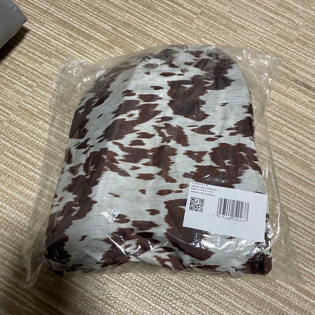 新品　SUBU スブ カウブラウン COW BROWN サンダル size 1