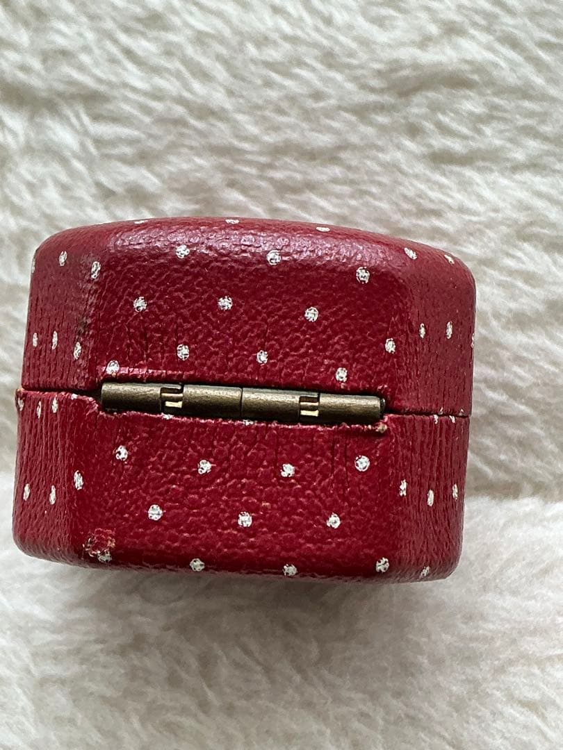 ヴィンテージアクセサリーケースBravington's 赤い六角形