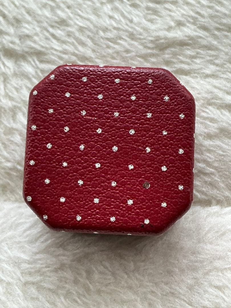 ヴィンテージアクセサリーケースBravington's 赤い六角形