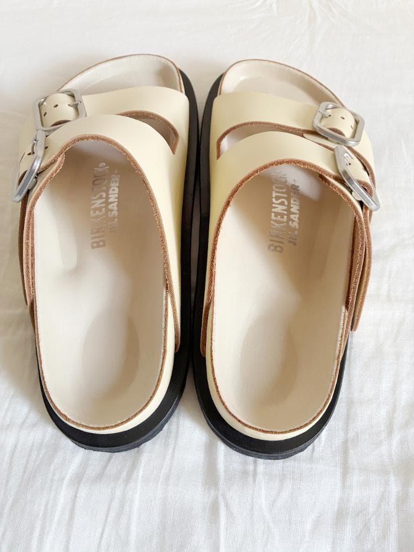 JIL SANDER x BIRKENSTOCK アリゾナ クリーム 37