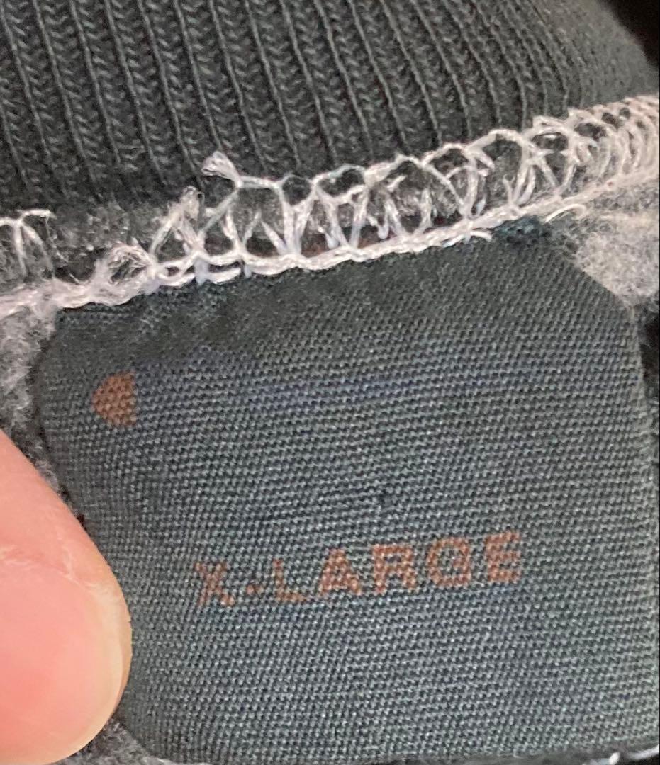 80s チャンピオン　トリコタグ　後染め　リバースウィーブ　スナップカーディガン