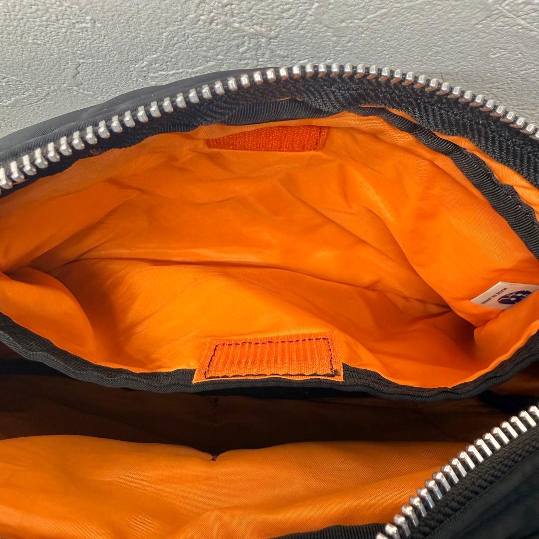 PORTER ポーター タンカー 2層式 ショルダーバッグ ブラック