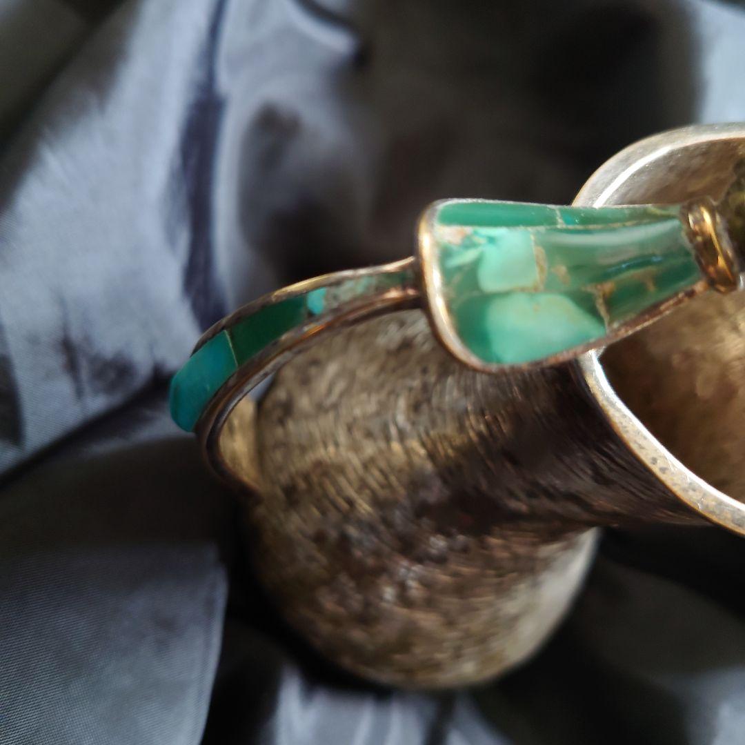 ターコイズ 銀細工 水差し