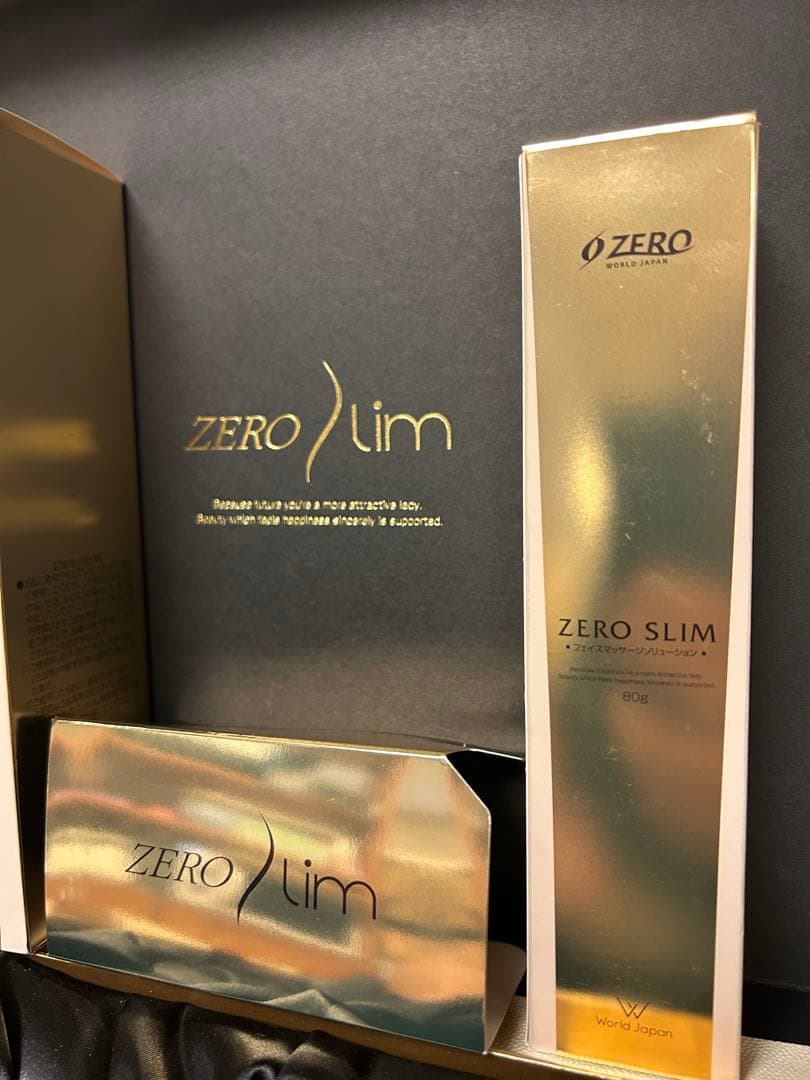 【新品未使用】 ZERO SLIM 美顔器セット ボディジェルフェイスローション