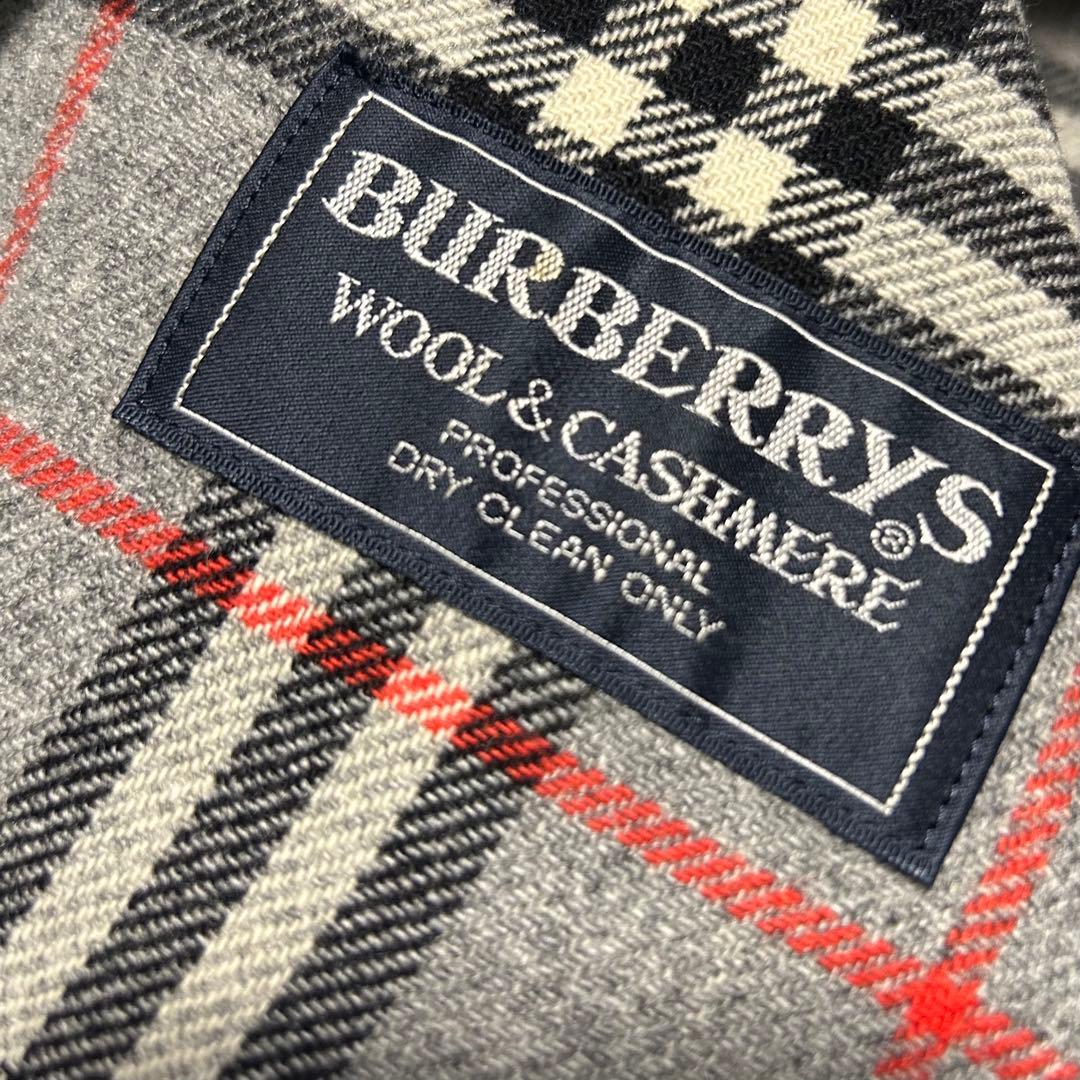 Burberrys バーバリーズ　ダッフルコート ウール カシミア　ノバチェック