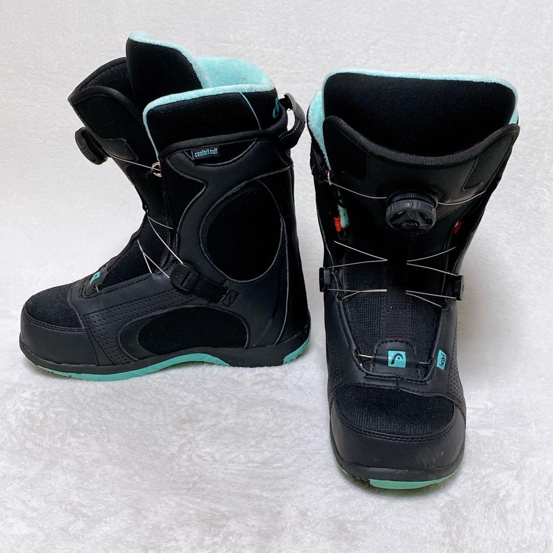 美品　HEAD　スノーボードブーツ　STRIKEBOA　24cm　ミントグリーン