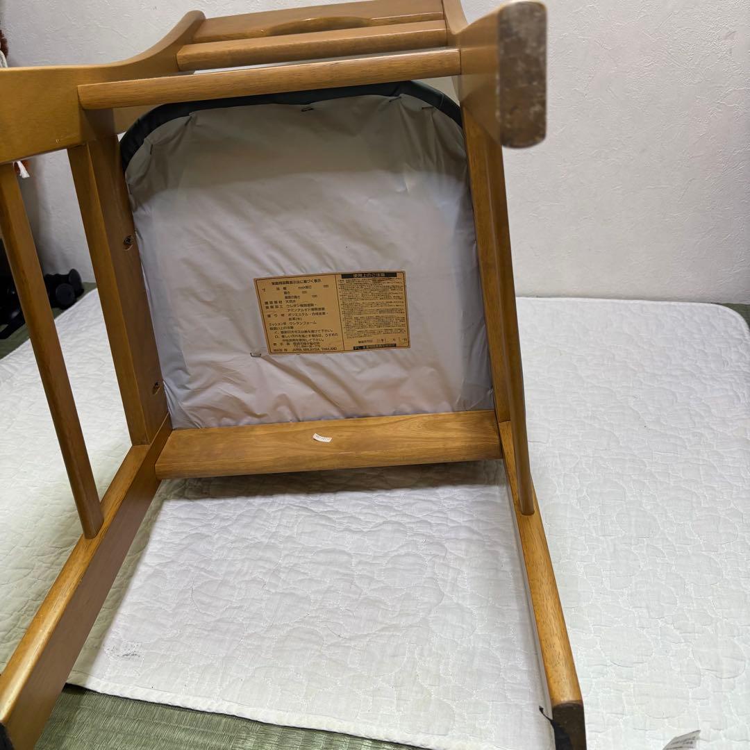 【希少】貞苅椅子製作所　ダイニングチェア　天然　木製