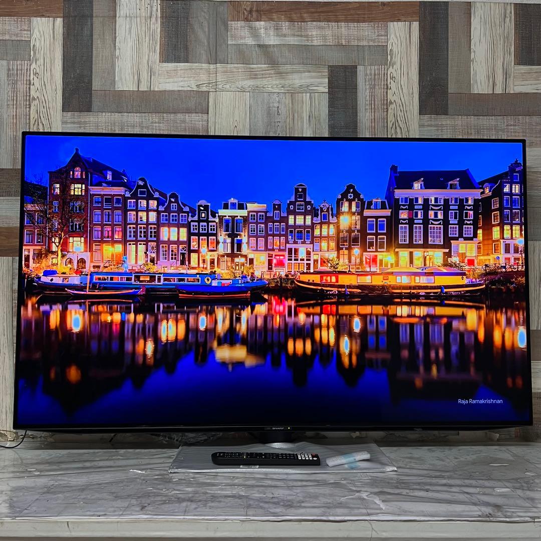 SUPPEさん専用未使用アウトレット品シャープ55V型有機EL4K Androi