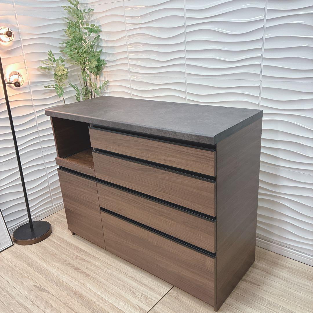 ほぼ新品◇約10万円◇大阪神戸配達無料◇パモウナ◇キッチンカウンター◇幅120㎝