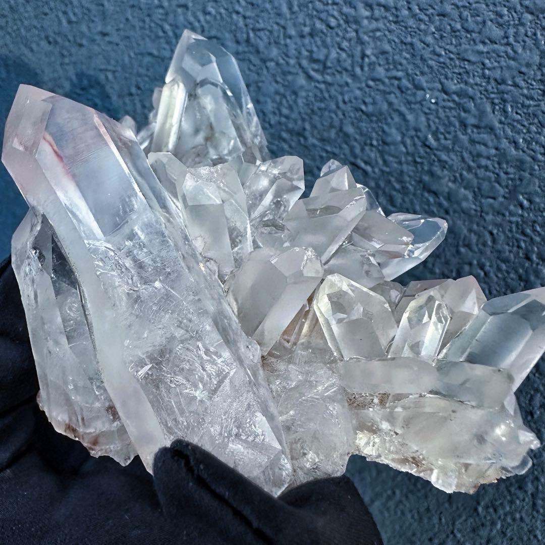 爆レア❗️高透明度❗浄化❗️超強いパワーキラキラ☆ヒマラヤクラスター天然石A1312