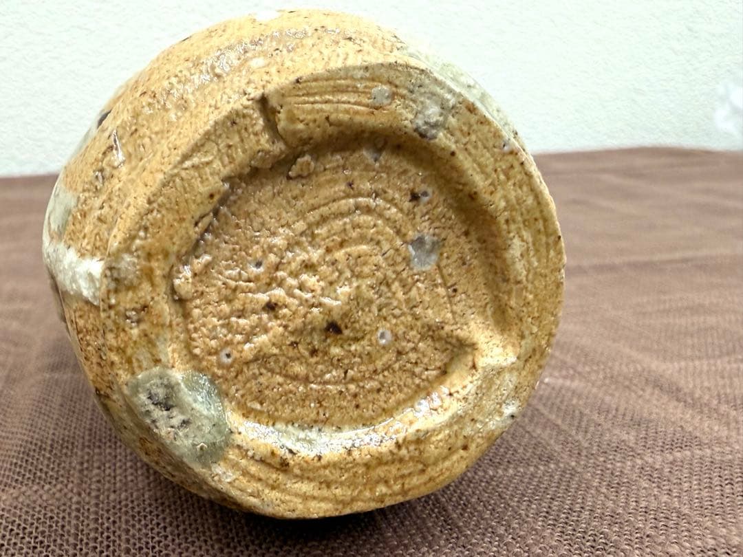 山吹窯　佐治光太郎　光寿　美濃伊賀茶入　共箱　美品　茶入　多治見市