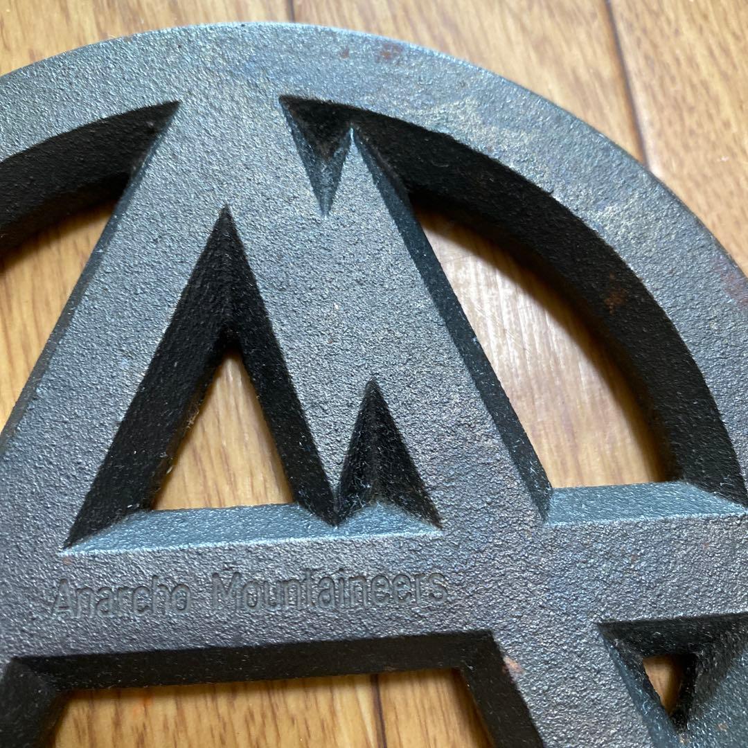 マウンテンリサーチ”Pot Mat” Aリースマーク型　トリコット　鍋敷き