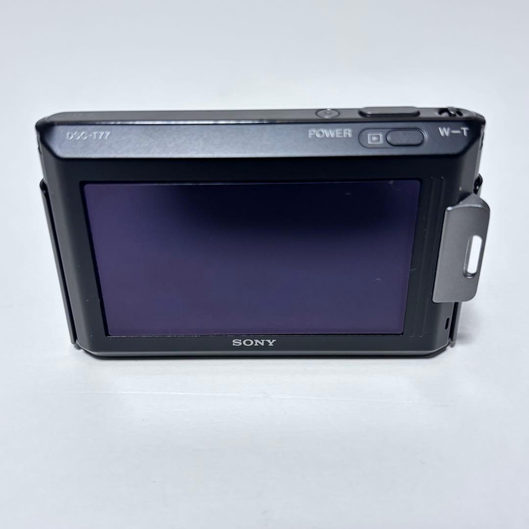 SONY Cyber-shot DSC-T77 デジタルカメラ　デジカメ　黒