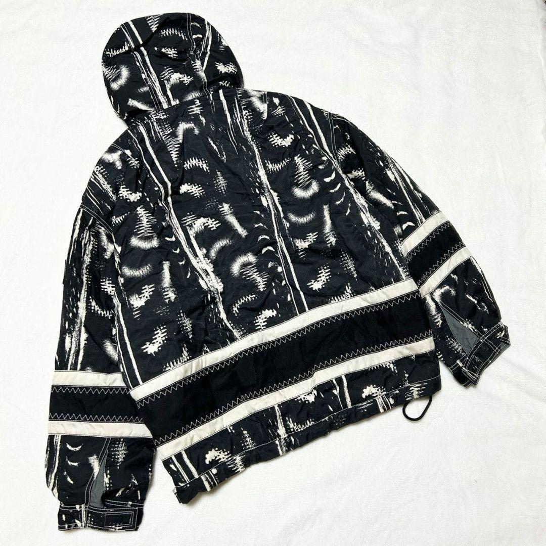 フェニックス【O】スノーボードウェア スキー ジャケット 総柄 ブラック Y2K