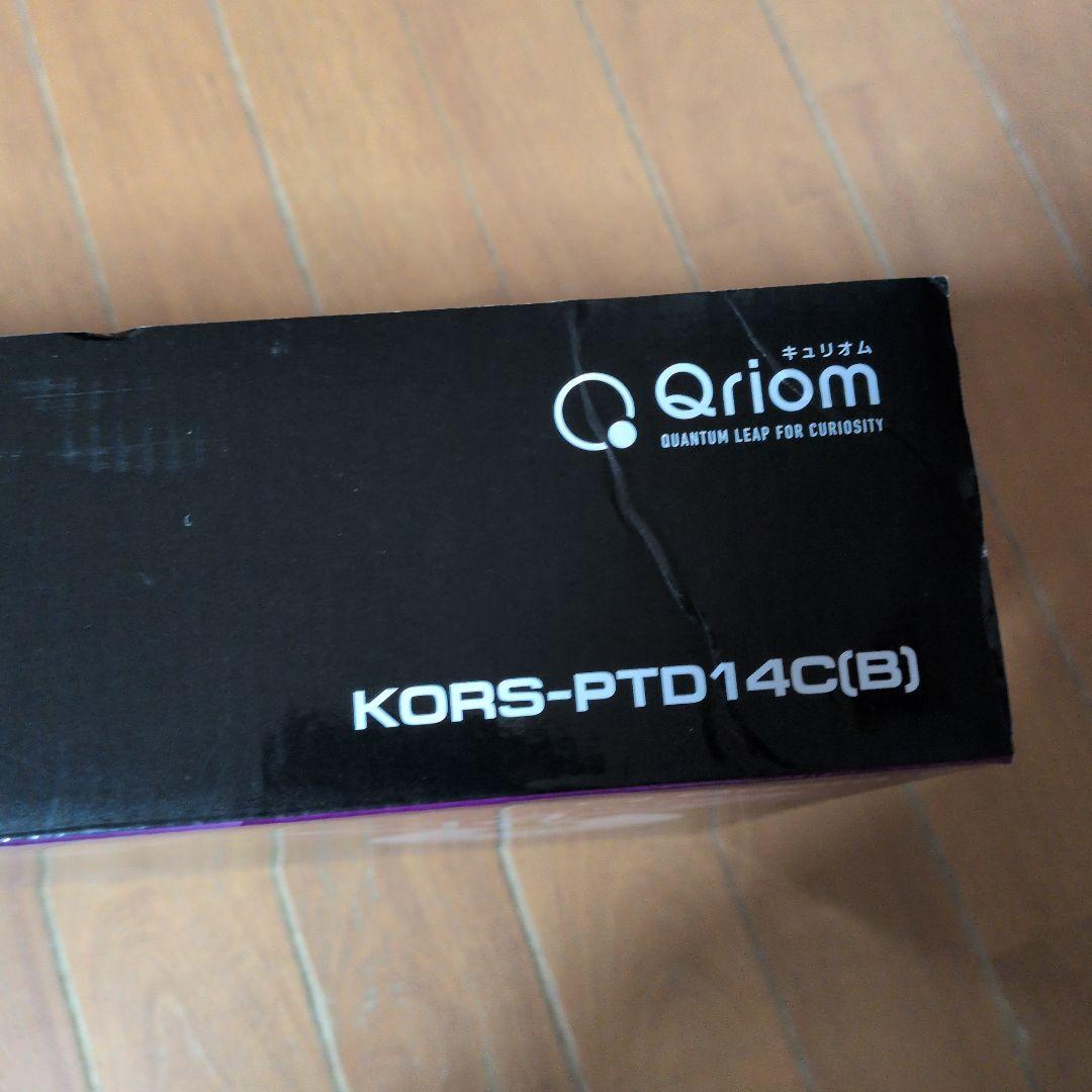 ★新品未使用ポータブルDVDプレイヤー　KORS-PTD14C(B)