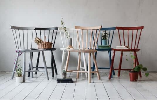 J46チェア（ホワイト）｜FDBモブラー