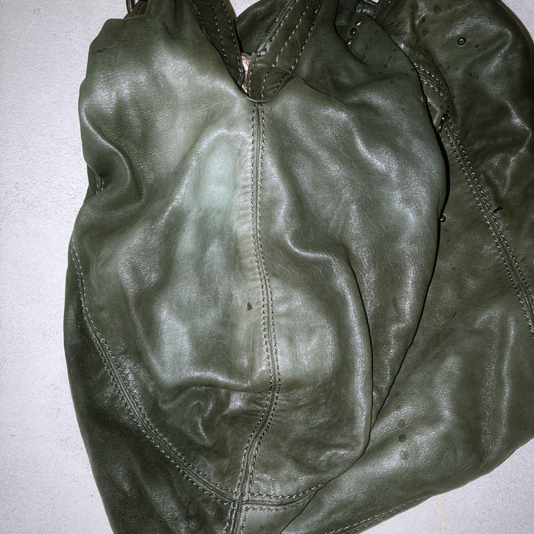 バッグ 00s diesel leather studs bag archive y2k