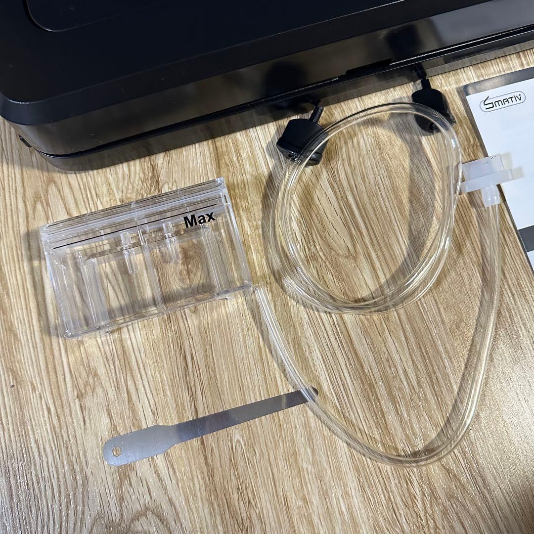 smativ 真空パック機　保存袋付　ブラック　LEHIAR4000WH/BK