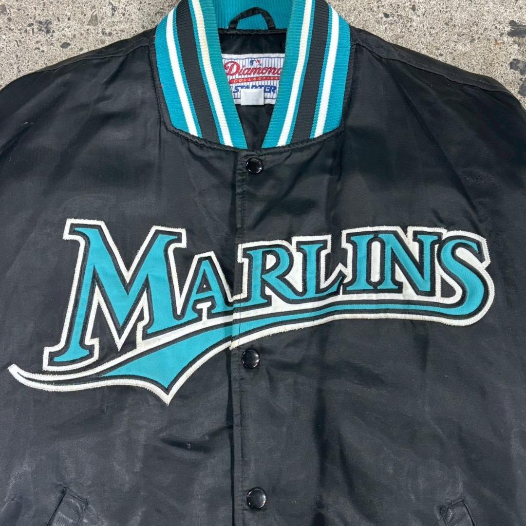 ジャケット・アウター 90s STARTER MLB Florida Miami Marlins