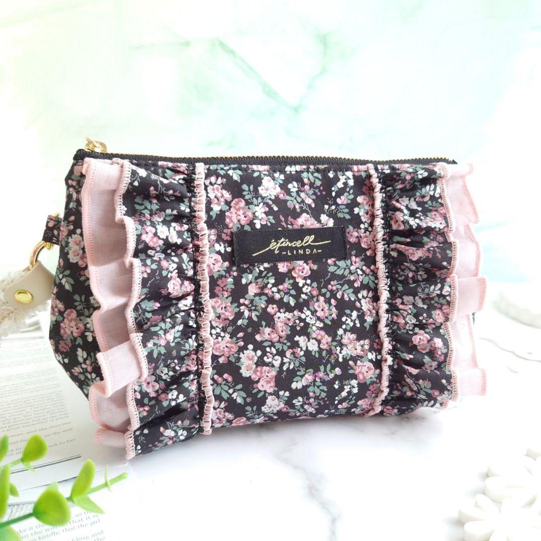 ムーンモス✩.*˚フリルバッグ ポーチ