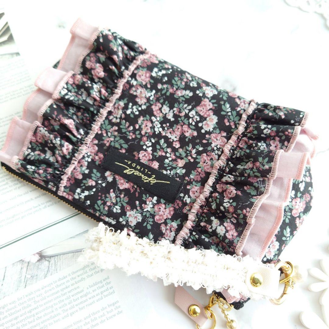 ムーンモス✩.*˚フリルバッグ ポーチ