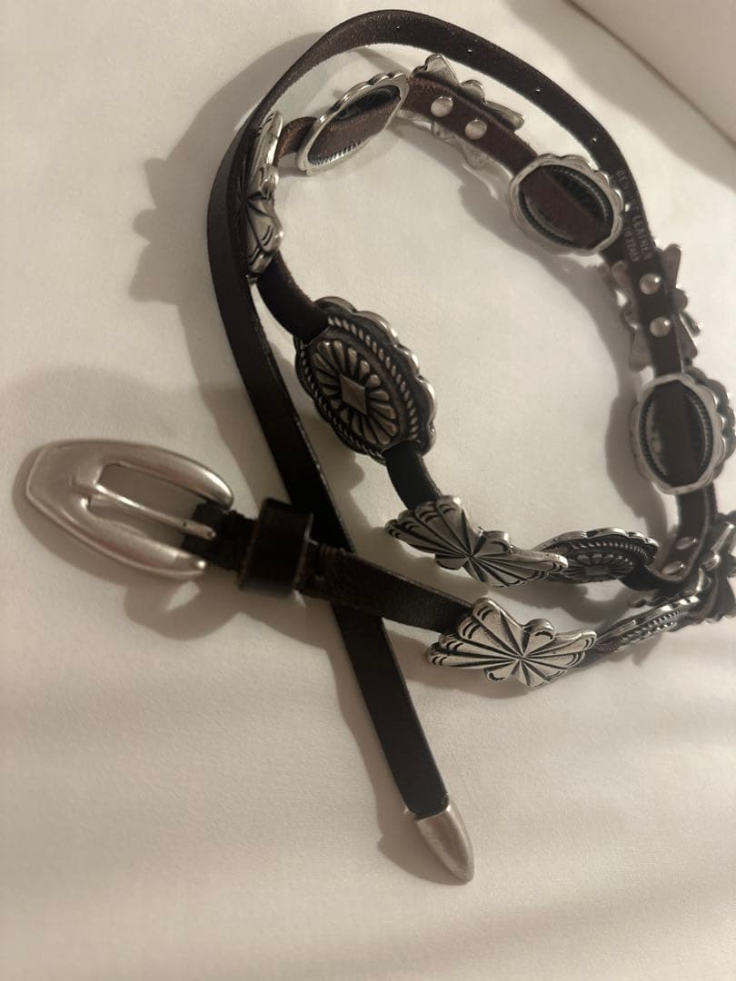 PUNTOVITA / プントヴィータ 別注コンチョ　ベルト　フレームワーク