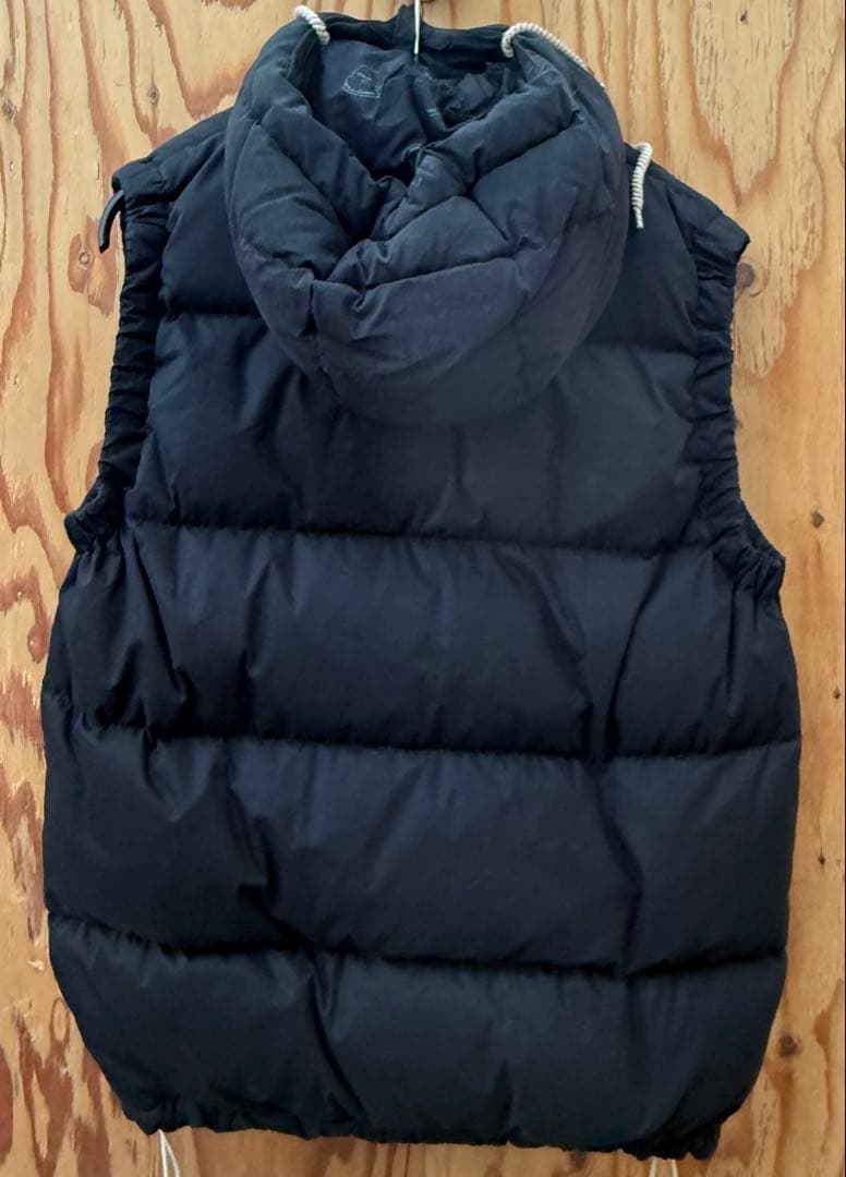 MONCLERV モンクレールV 黒 ベスト サイズ1