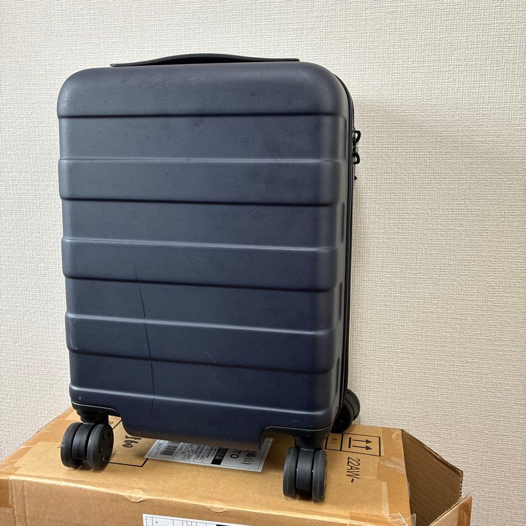 無印良品 キャリーケース 20L ネイビー