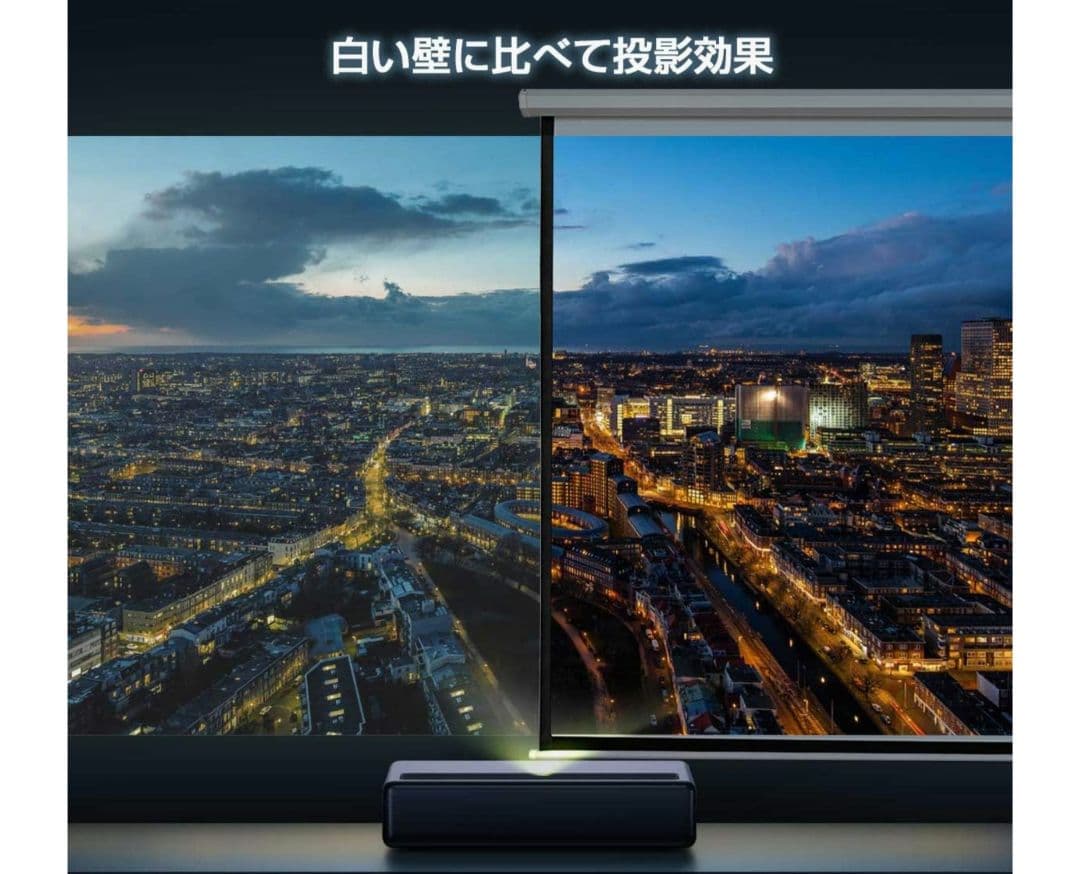 NIERBO プロジェクタースクリーン 100インチ