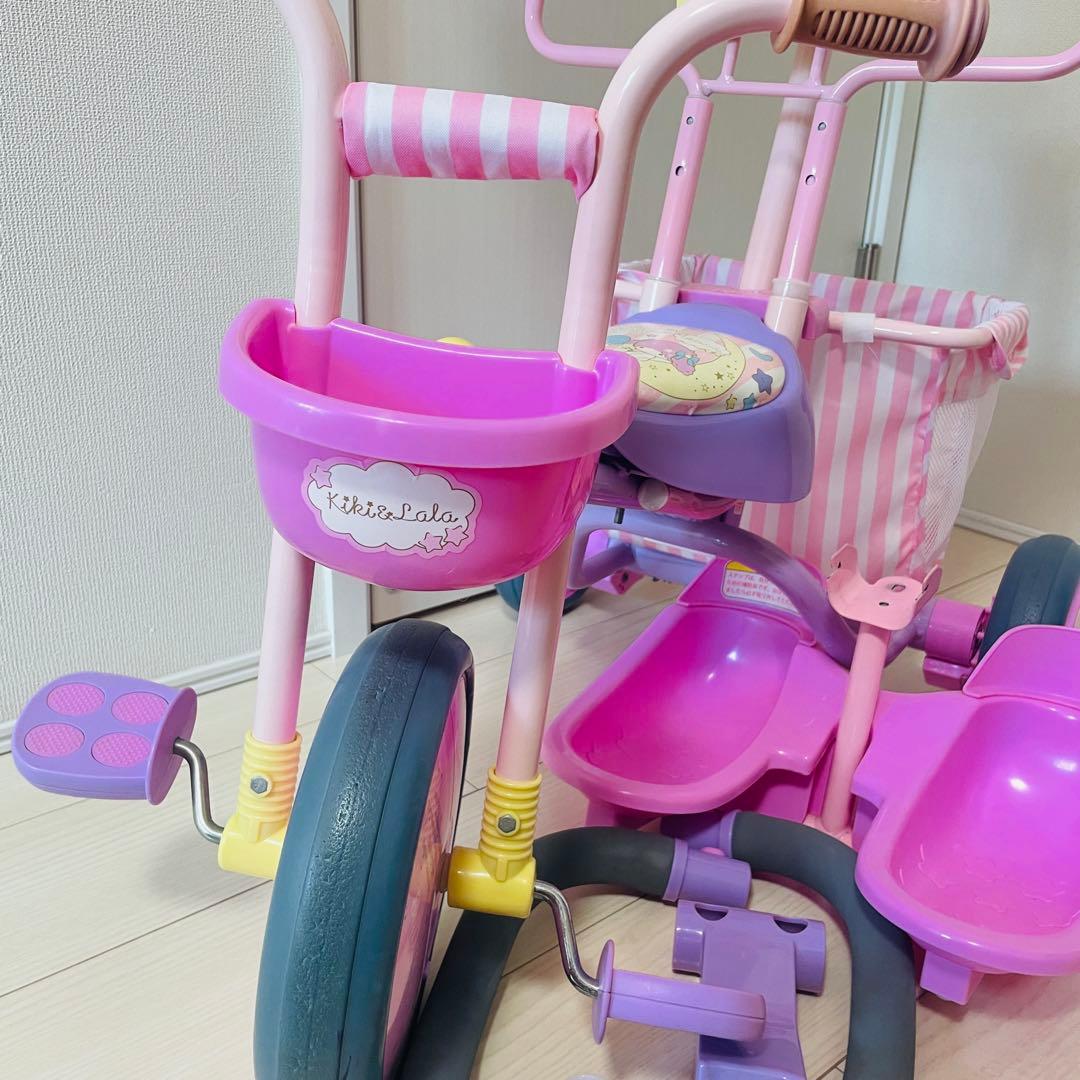 リトルツインスターズ 三輪車 ピンク キキララ