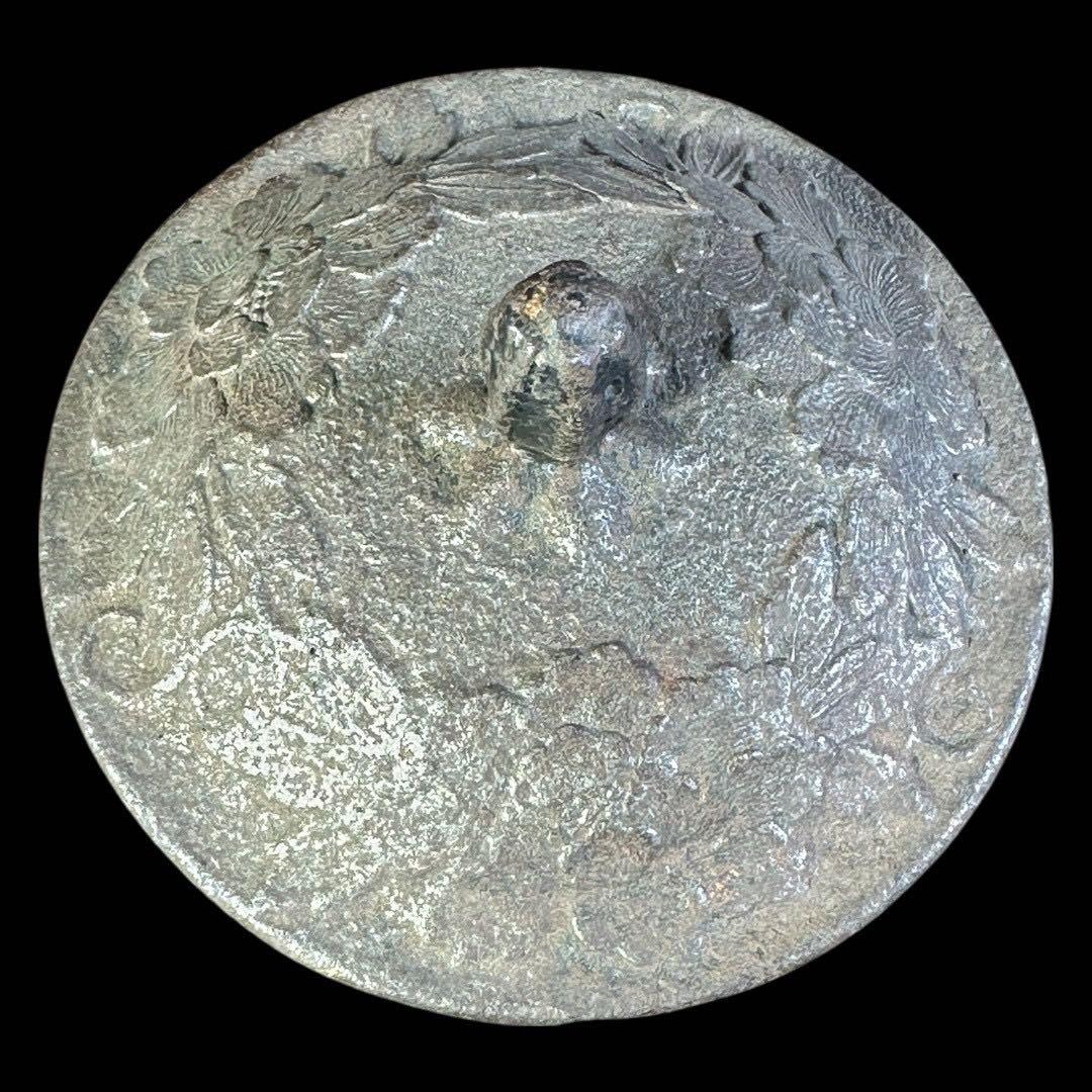 明治大正の御屋敷から出た希少な鉄瓶 南部鉄 名工作 いぶし銀 5kg 砂鉄 希少