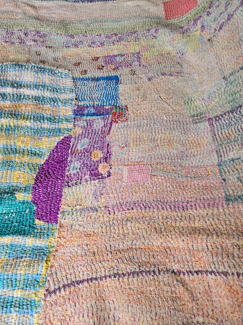 ヴィンテージラリーキルト　カンタキルト ヴィンテージキルト ヴィンテージカン③