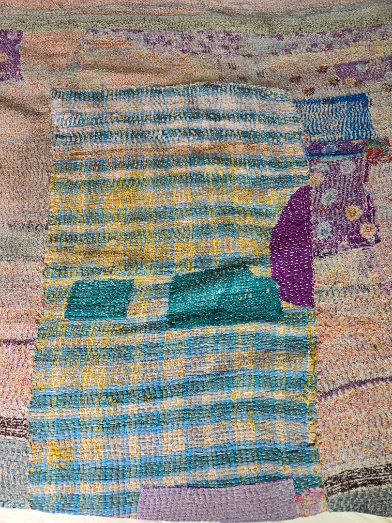 ヴィンテージラリーキルト　カンタキルト ヴィンテージキルト ヴィンテージカン③