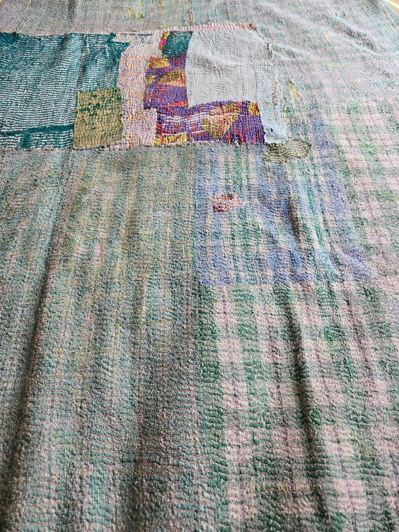 ヴィンテージラリーキルト　カンタキルト ヴィンテージキルト ヴィンテージカン③