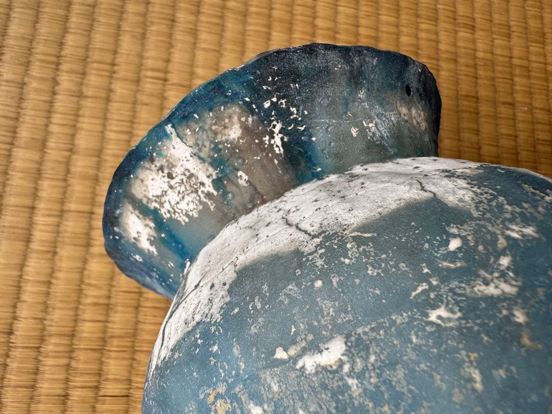 熊谷峻　ガラス　花器　人気作家