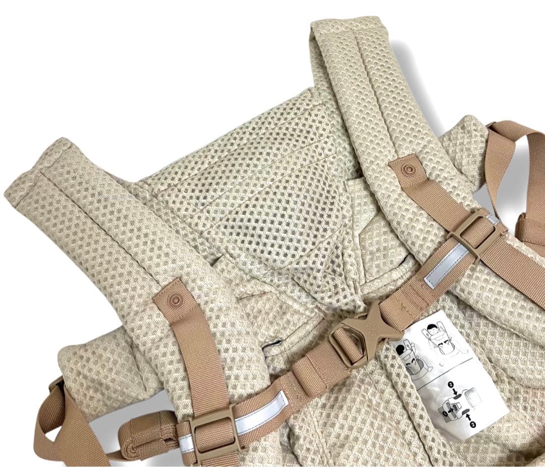 国内正規品 エルゴベビー オムニブリーズ エアメッシュ サンドベージュ